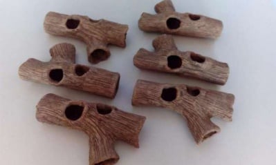 "ATG" - Декоративна керамика за аквариум - пънче с разклонения голямо