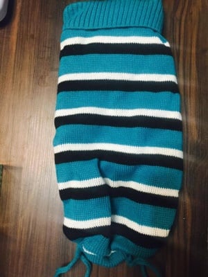 Плетена дреха- размер ХL с дъждобран