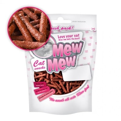 "Mew Mew" - Червейчета  Лакомство за котки – допълваща храна