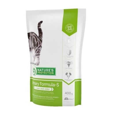 Nature`s Protection Urinary Formula-S /законтрол на pH на урината/ - 400гр;2.0 кг; 7.0кг