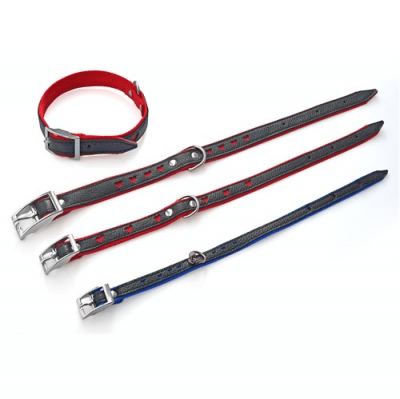 Кожен нашийник за куче, различни размери и цветове, Миазоо