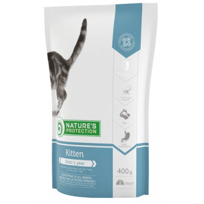 Гранули NATURE'S PROTECTION Kitten до 1 година – с птиче месо