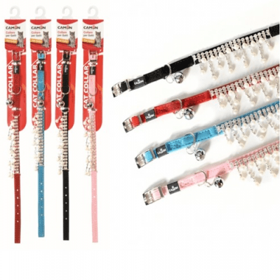 Нашийниk за коте VELVET - четири цвята