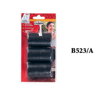 Торбички за отпадъци - 3бр - черни