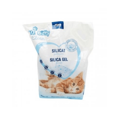 Силиконова постелка за котешка тоалетна Mr. Biffy, натурална, 7.6л