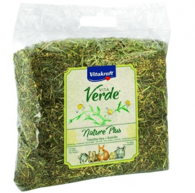 Сено за гризачи с лайка Vita Verde Natur Plus, 500гр