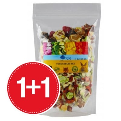 Зеленчуков микс за гризачи Natura Selection,150гр, 1+1 ПОДАРЪК