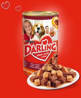 Darling Хапки Месо и дроб 1.200кг