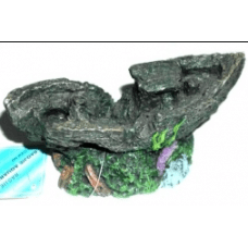 "Корабче А1198" - Декорация за аквариум смола