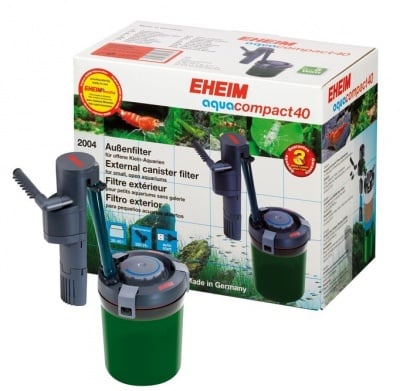 Външен филтър EHEIM aquacompact 40 с EHEIM filter media SUBSTRATpro