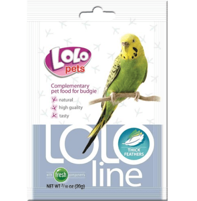 LOLO PETS Lololine перли за вълнист папагал за оперение