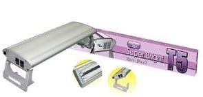 Капак с осветление Super Bright T5 (черен) - 36см./2x8W