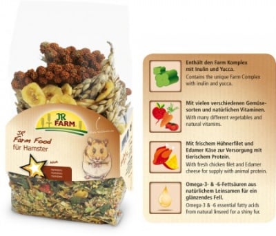 Пълноценна храна за хамстери Adult 500 гр