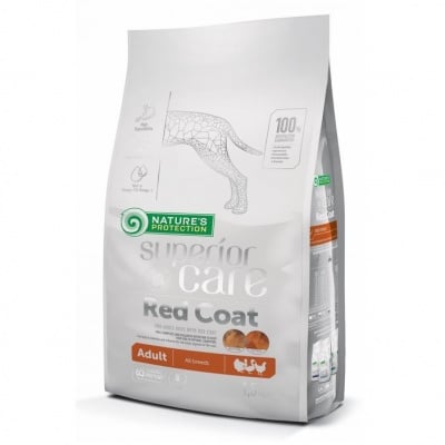 Храна за кучета от всички породи притежаващи червена козина Natures Protection Red Coat, 1.50кг