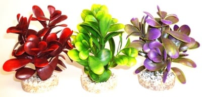 "Peeble Plant" - Изкуствено растение за аквариум