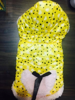 Яке СЪРЦА с качулка, шушляк и полар S