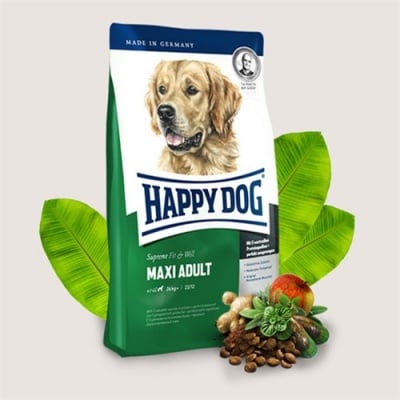 Happy Dog Adult Maxi Храна за едри породи кучета /над 26кг/ над 1 година - три разфасовки