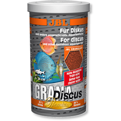 JBL GRANA-DISCUS- ХРАНА ЗА ДИСКУСИ, КЛАС "PREMIUM" - ГРАНУЛИ- 250мл; 1Л