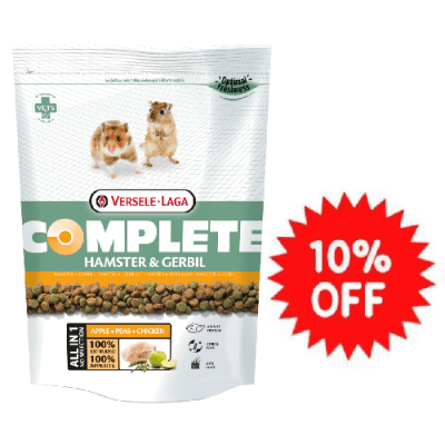 Храна за хамстери и джербили Versele-Laga Complete Hamster & Gerbil, 500гр