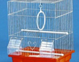 Клетка за вълнисти папагали -прав покрив