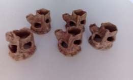 "ATG" - Декоративна керамика за аквариум - малък чайник