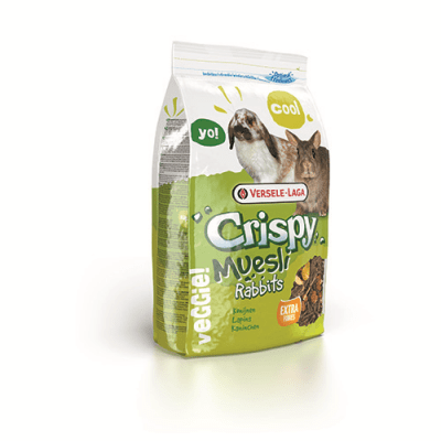 "Versele-Laga Crispy Muesli - Rabbits (Cuni Crispy)" - Пълноценна храна за декоративни зайци