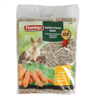  Flamingo  Планинско сено с моркови - 500 гр 