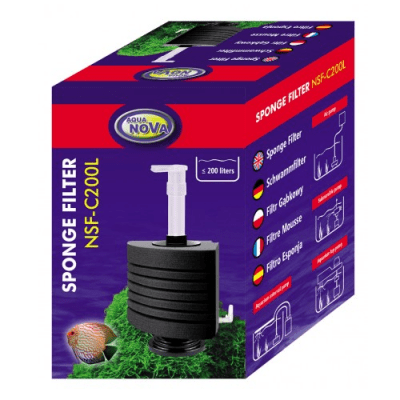 Филтърна гъба за аквариуми до 200л NSF-C200L Aqua Nova
