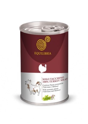 "Equilibria" - Консерва за кучета с пуешко месо 