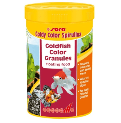 "Goldy Color Spirulina" - Оцветяваща храна за Златни рибки