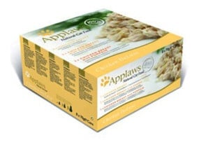 Applaws Chicken Deluxe - Хапки за коте микс пиле,сирене и тиква -8х 70 гр