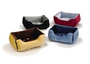 Правоъгълни двулицеви легла в различни цветове