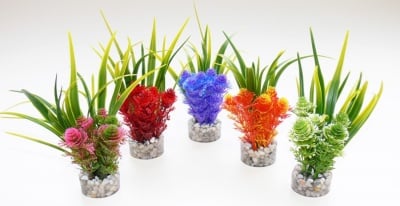 "Nano Fiesta Flower" - Изкуствено растение за аквариум