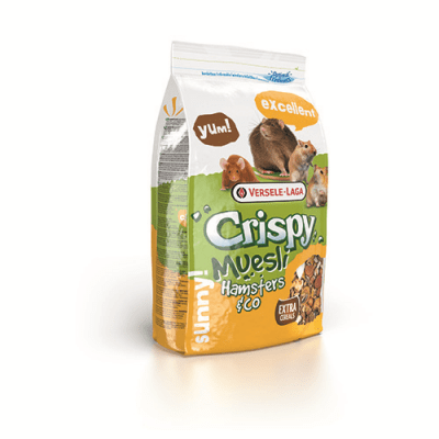 Versele-Laga Crispy Muesli Hamster & Co- Пълноценна храна за хамстери и други всеядни гризачи - различни разфасовки