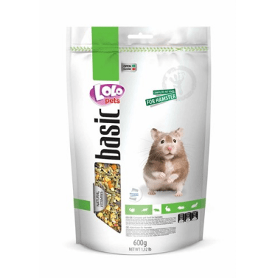 LOLO PETS Пълноценна храна за хамстери