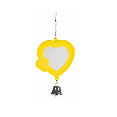 Огледало със звънче за папагал - 7 см.