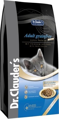 Супер премиум беззърнена суха храна за котки