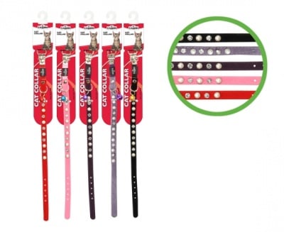 "Camon" - Нашийник за коте - Кадифе