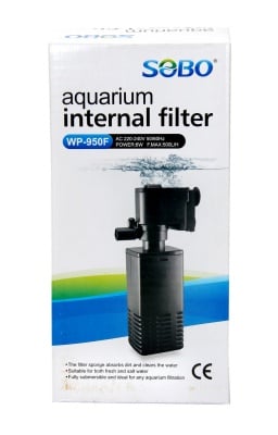 "Sobo WP 950 F" - Вътрешен филтър за аквариум