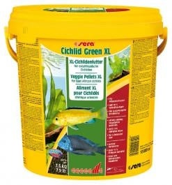 "Cichlid Green XL" - Храна със Спирулина за големи растителноядни риби