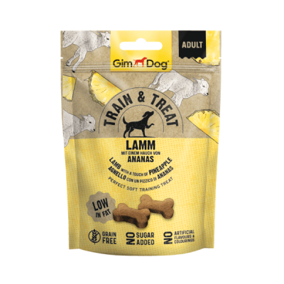 GimDog, Месни бисквити с АГНЕШКО и АНАНАС, 100 г