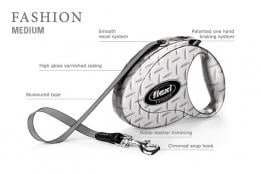 Flexi Fashion Gentlemen metal M - 5 m лента до 25 кг