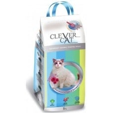 "Clever Cat" - Силно абсорбираща котешка тоалетна - различни аромати