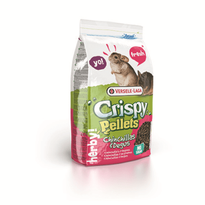 "Versele-Laga Crispy Pellets - Chinchillas & Degus" - Гранулирана храна за чинчила и дегу
