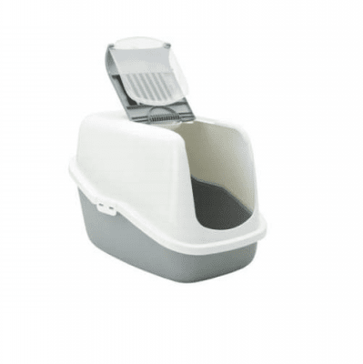 Затворена котешка тоалетна Nestor, с филтър