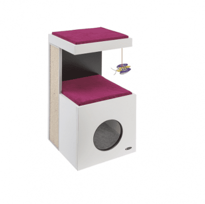 Драскало за коте CAT TREE DIABLO FERPLAST - 40 x 40 x h 80 cm