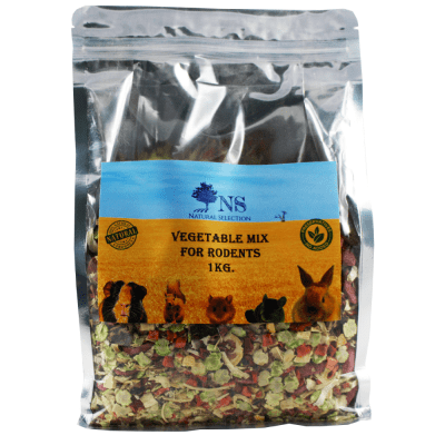 Зеленчуков микс за гризачи Natura Selection, 1.00кг
