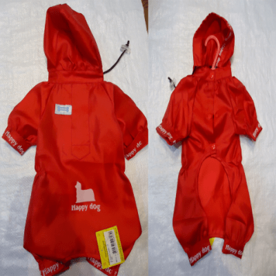 Дъждобран червен скрачоли