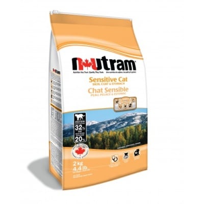 "NUTRAM SENSITIVE STOMACH CAT" - Храна за котки от 1 до 10 годишна възраст с чувствителна храносмилателна система