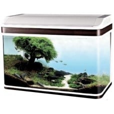 Sobo AA 1200H - аквариум с капак, осветление и дънен филтър